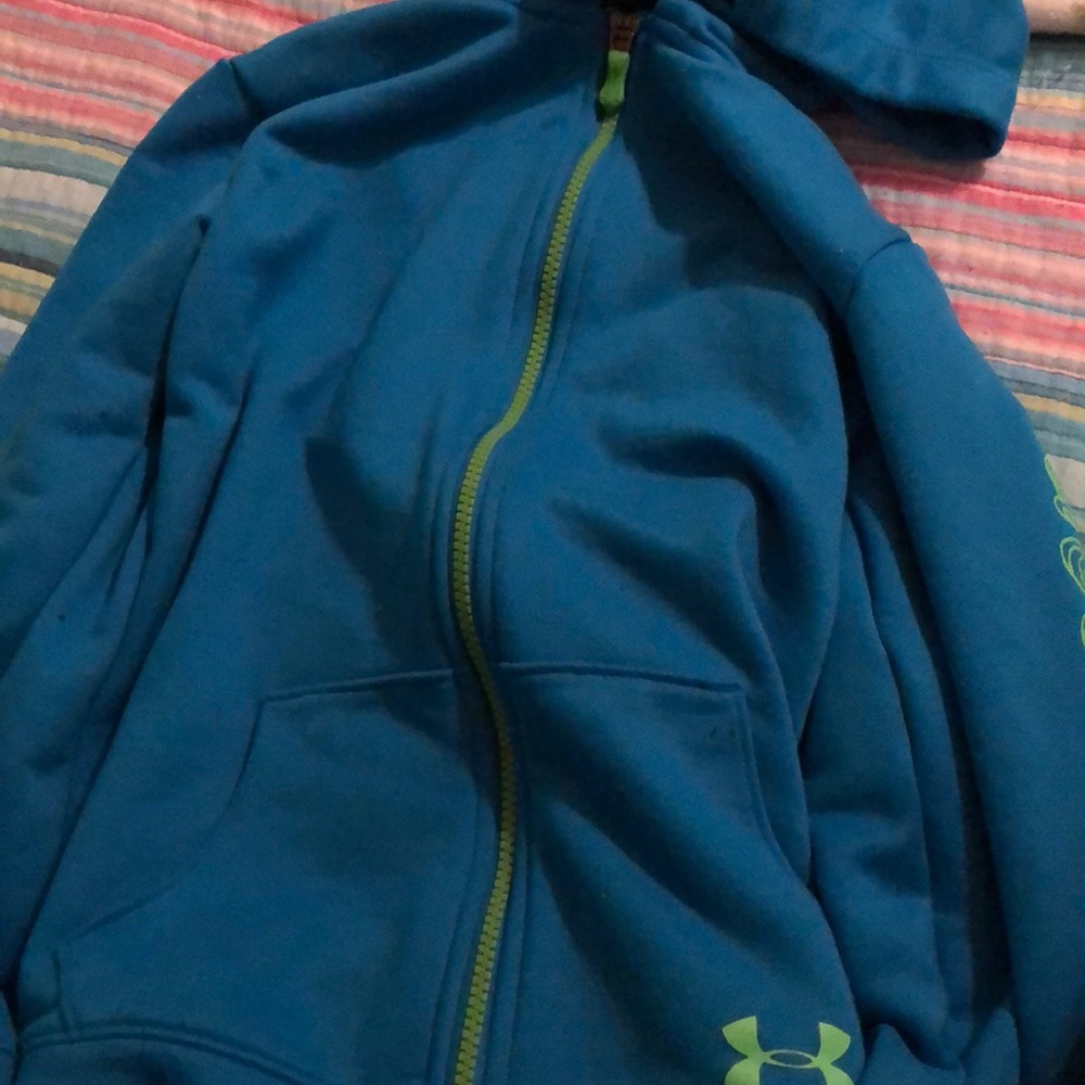 under armor zip up jacket